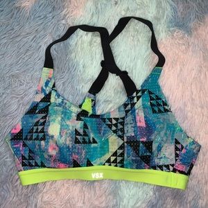 🌺Victoria’s Secret Multi-Colored Sports Bra